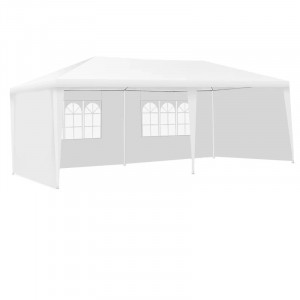 Cort gradina 3x6 m, cadru din otel, pavilion impermeabil, ferestre laterale - Img 3
