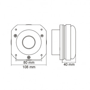 Dome3"150/300 W • 8Ohm - Img 2