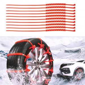 Fasete antiderapante universale pentru anvelope, 93 cm, set 10 bucati - Img 2