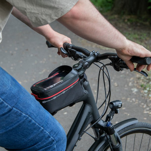 GENTUTA IMPERMEABILA PENTRU BICICLETA CU SUPORT TELEFON - Img 10
