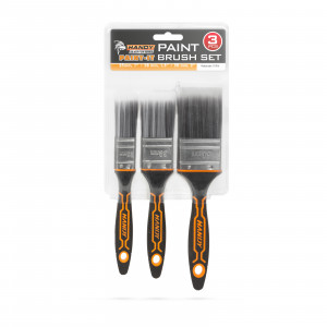 HANDY - Set pensule, cu mâner mateerial plastic - 3 piese 1" / 1,5" / 2" - Img 2