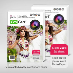 Hartie foto rc 260g format 13x18 lucioasa