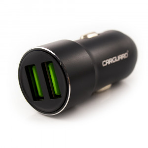Încărcător auto USB - 2400 mA - carcasă metalică - CARGUARD - Img 3