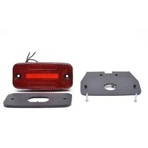 LAMPA GABARIT LED 1135 W157, 12V-24V, POZITIE ROSU WAS - Img 9