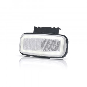 LAMPA GABARIT LED 1404 W199, 12V-24V, POZITIE ALB WAS - Img 2