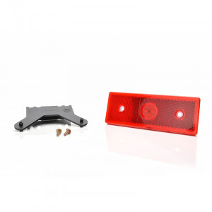 LAMPA GABARIT LED 1413 W201, 12V-24V, POZITIE ROSU WAS - Img 3