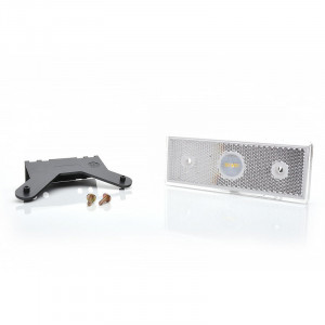 LAMPA GABARIT LED 1414 W201, 12V-24V, POZITIE ALB WAS - Img 3