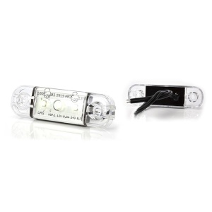 LAMPA GABARIT LED 710 W97.1, 12V-24V, POZITIE ALB WAS - Img 14