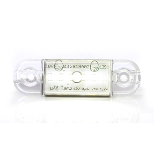 LAMPA GABARIT LED 713 W97.2, 12V-24V, POZITIE ALB WAS - Img 16