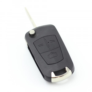 Opel - Carcasa tip cheie briceag cu 3 butoane, lama pe dreapta - Img 6