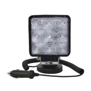 PROIECTOR DE LUCRU CU LED. PATRAT. LUMINA DIFUZA. BAZA MAGNETICA - Img 2