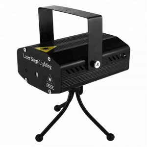 Proiector laser 6 figurine, proiectie rosu si verde, telecomanda, senzor sunet - Img 11