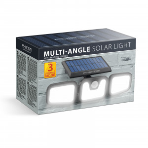 Reflector solar rotativ cu senzor de mișcare - 3 LED-uri COB - Img 5