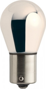 SET 2 BECURI SEMNALIZARE PY21W 12V (blister) SILVER VISION PHILIPS - Img 2