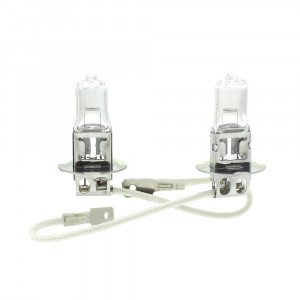 Set de 2 becuri Halogen H3, 55W +50% Intensitate - LONG LIFE - CARGUARD - Img 2