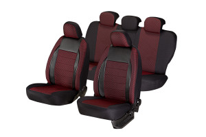 SET HUSE SCAUN ELEGANCE ROSU - Img 1