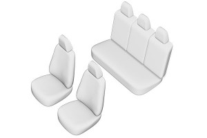 SET HUSE SCAUN OPEL ZAFIRA 2006-2011 (BANCHETA FRACTIONATA) - Img 1