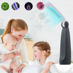 Sterilizator portabil cu lumina uvc, 2w, alimentare baterii, pliabil