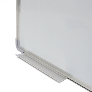 Tabla magnetica whiteboard 90x150 cm, rama aluminiu, tavita markere - Img 8