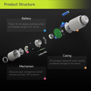 Termostat inteligent pentru calorifer, wifi, android ios, control vocal alexa, programabil - Img 11