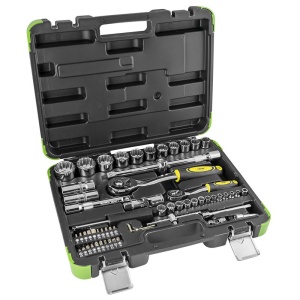 TRUSA CHEI TUBULARE SPLINE DE 1/2 SI 1/4 CU 61 PIESE - Img 3