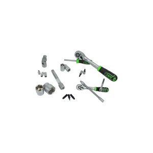 TRUSA DE TUBULARE HEXAGONALE CU 94 PIESE 1/2 SI 1/4 INCH - Img 11
