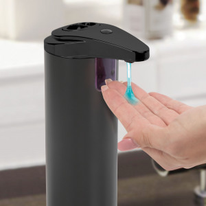 Vog und Arths - Dozator automat de săpun lichid - 220 ml- stand alone, cu baterie - negru mat - Img 2