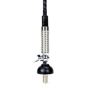 ANTENA CB PNI S60 CU FLUTURE, LUNGIME 59 CM, CU MONTURA, CABLU SI MUFA PL259, FIBRA DE STICLA - Img 9
