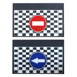 APARATORI NOROI CAMION 40X60 CM SET 2 BUC - Img 1