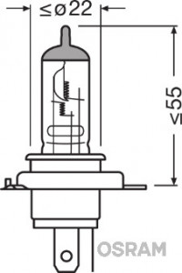 BEC MOTO 12V HS1 35/35 W ORIGINAL OSRAM - Img 3
