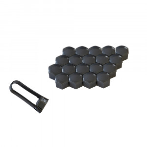 CAPAC PREZOANE 17 MM GRI SET 20 BUC+CLESTE - Img 2