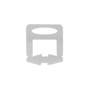 Cleme nivel placi gresie, 1 mm, set 100 bucati - Img 1