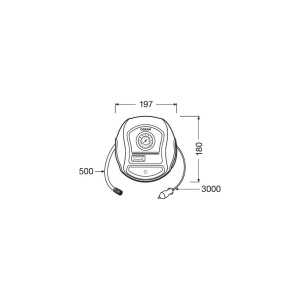 COMPRESOR AUTO 12V 120 W CU AFISAJ ANALOGIC TYREINFLATE 200 OSRAM - Img 11