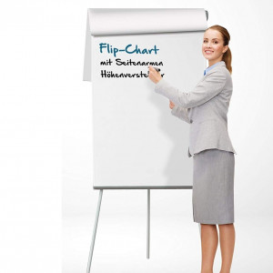 Flipchart magnetic 60x90 cm, trepied telescopic 90-160 cm, cleme pentru hartie - Img 8