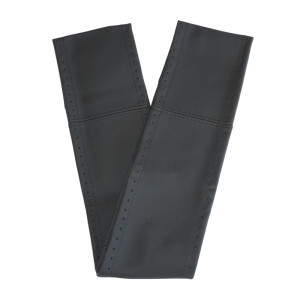 HUSA VOLAN CU SNUR PIELE NATURALA NEGRU 42-43 cm - Img 5