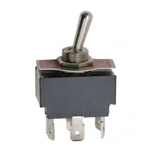 Intrerupatoare cu brat 2 circuit 10A-250V ON-ON - Img 1