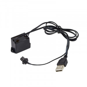 Invertor alimentare port usb pentru fir el wire, 1-3 m - Img 1
