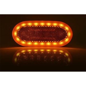 LAMPA GABARIT LED 1386 W197, 12V-24V, POZITIE PORTOCALIU WAS - Img 21
