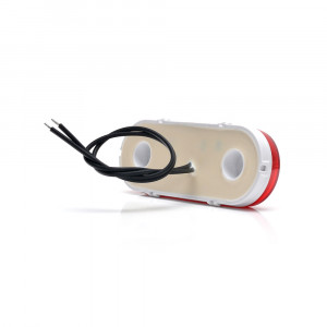 LAMPA GABARIT LED 1400 W198, 12V-24V, POZITIE ROSU WAS - Img 9