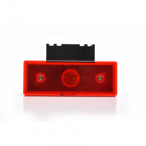 LAMPA GABARIT LED 1413 W201, 12V-24V, POZITIE ROSU WAS - Img 4