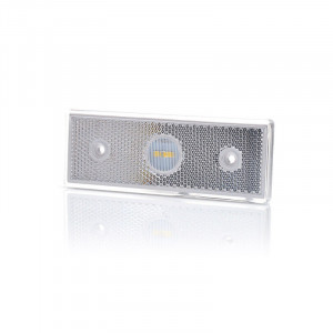 LAMPA GABARIT LED 1414 W201, 12V-24V, POZITIE ALB WAS - Img 4