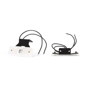 LAMPA GABARIT LED 219Z W44, 12V-24V, POZITIE ALB WAS - Img 10