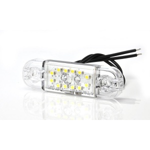LAMPA GABARIT LED 716 W97.3, 12V-24V, POZITIE ALB WAS - Img 10