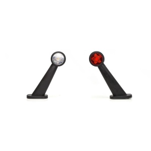 LAMPA GABARIT LED CU BRAT 875P W21.3STAR, 12V-24V, POZITIE ALB / ROSU DREAPTA WAS - Img 18