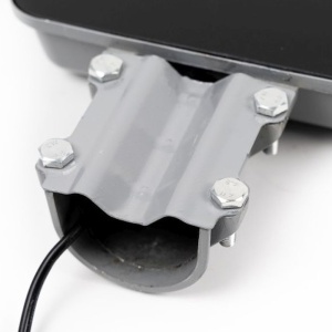 Lampa stradala solara 100w, 206 led-uri, 2 trepte iluminare, telecomanda, aluminiu - Img 13