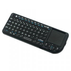 Mini tastatura wireless smart tv, pc, tableta, xbox 360, ps3, cu touchpad rii x1 - Img 1