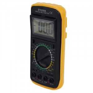 Multimetru digital 9v, display lcd, 32 pozitii, oprire automata, cablu de masurare - Img 6