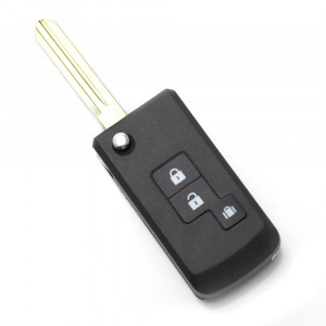 Nissan - Carcasa cheie tip briceag 2+1 butoane (modificat) - Img 1