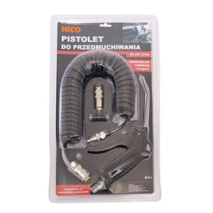 PISTOL AER PENTRU CURATAREA CABINEI NEGRU DIAMETRU 8MM HICO - Img 2