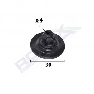 PIULITA FIXARE ELEMENTE CAPOTA PENTRU GRUP VAG 4X30MM NEGRU - SET 10 BUC - Img 1